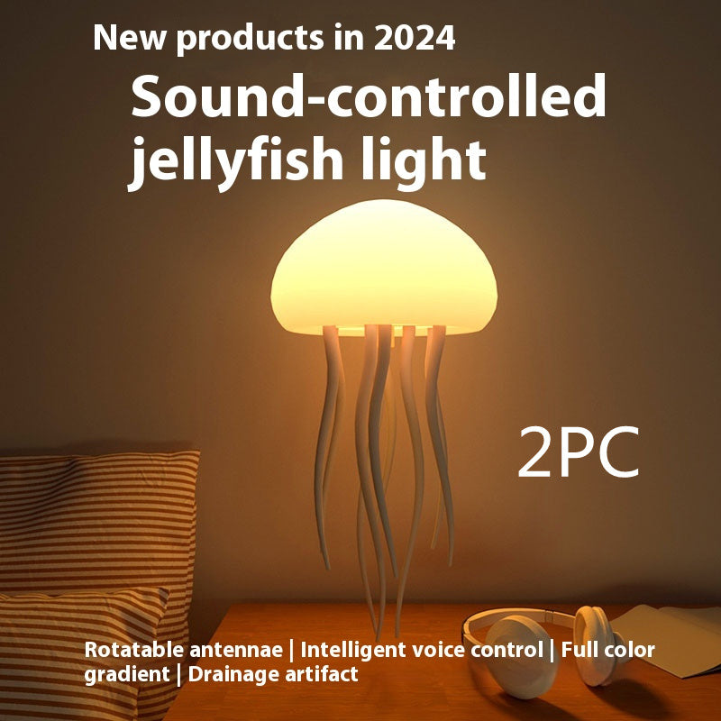 "TEVO LUMO Magic Glow: Sound-Controlled Jellyfish Lamp for 2025"