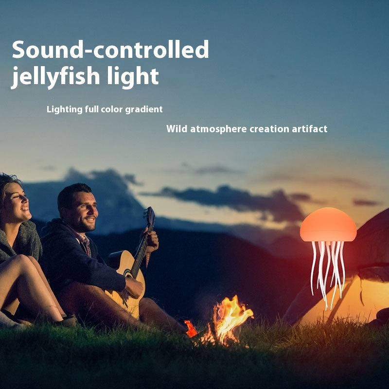 "TEVO LUMO Magic Glow: Sound-Controlled Jellyfish Lamp for 2025"