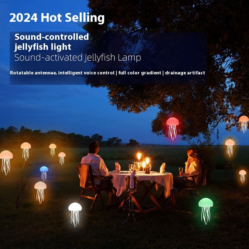 "TEVO LUMO Magic Glow: Sound-Controlled Jellyfish Lamp for 2025"
