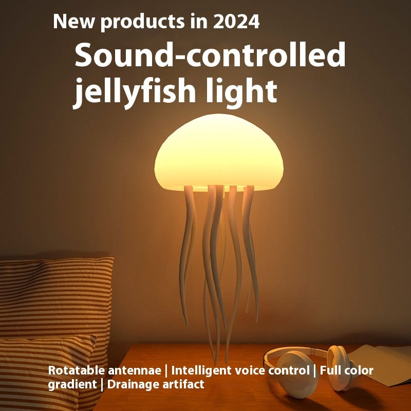 "TEVO LUMO Magic Glow: Sound-Controlled Jellyfish Lamp for 2025"
