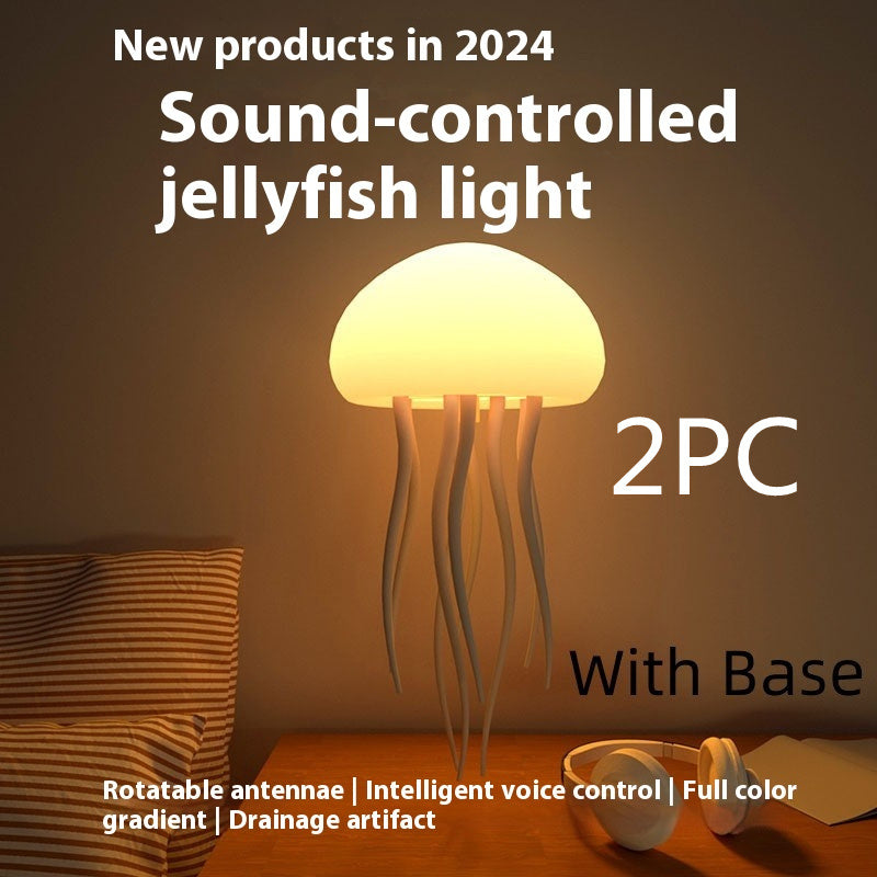 "TEVO LUMO Magic Glow: Sound-Controlled Jellyfish Lamp for 2025"