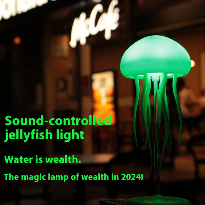 "TEVO LUMO Magic Glow: Sound-Controlled Jellyfish Lamp for 2025"